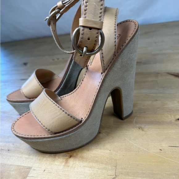 Miu Miu Shoes - Miu Miu Leather heels size 5